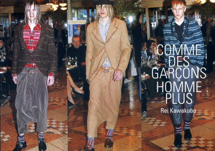 Comme des garçons Homme Plus fall 2004 boiled mohair wool knit blazer jacket - 2