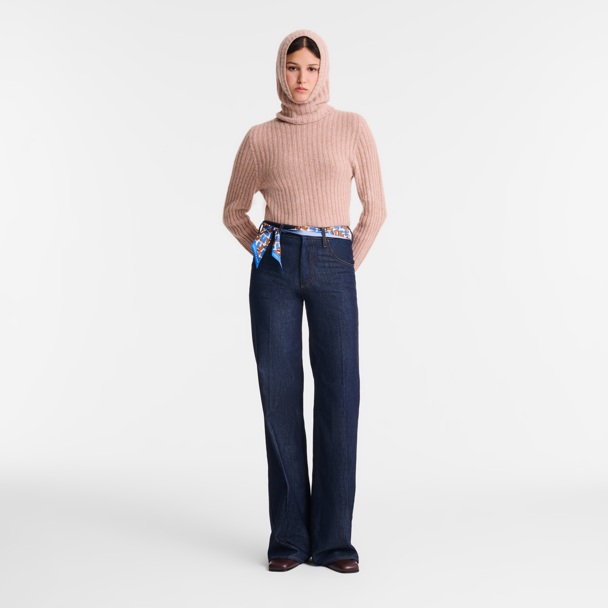 High neck sweater Pink Tea - Knit - 2