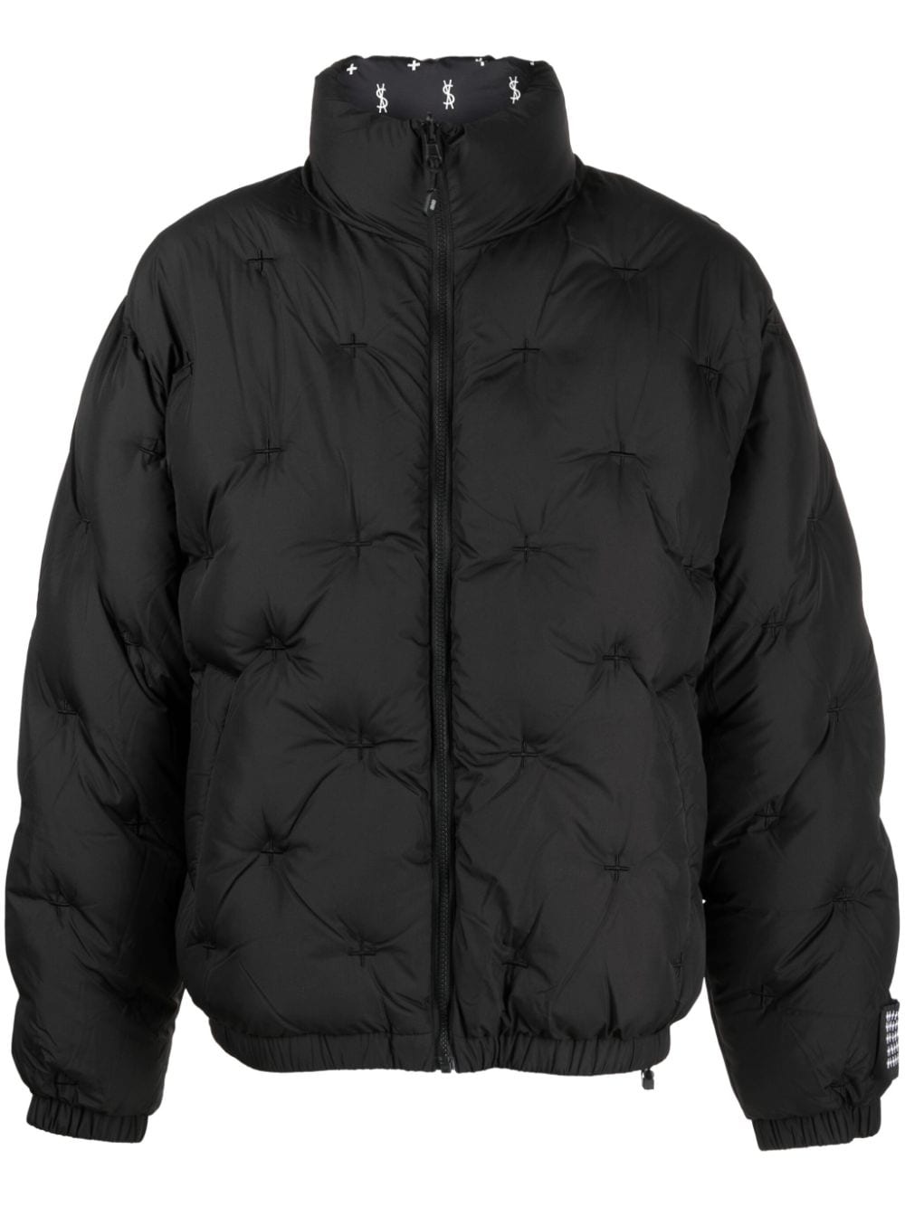 quilted padded jacket - 1
