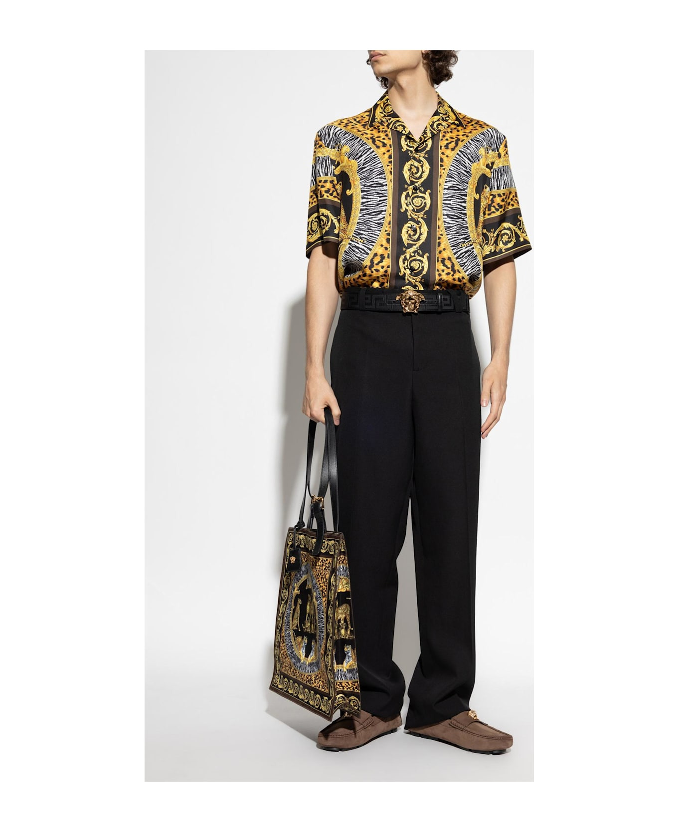 Versace Silk Short-sleeve Shirt - 2