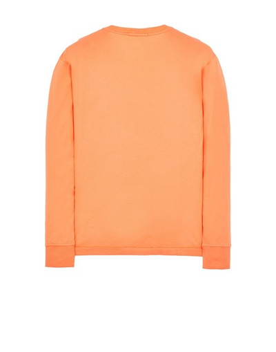 Stone Island 22713 GARMENT-DYED COTTON JERSEY  ORANGE outlook