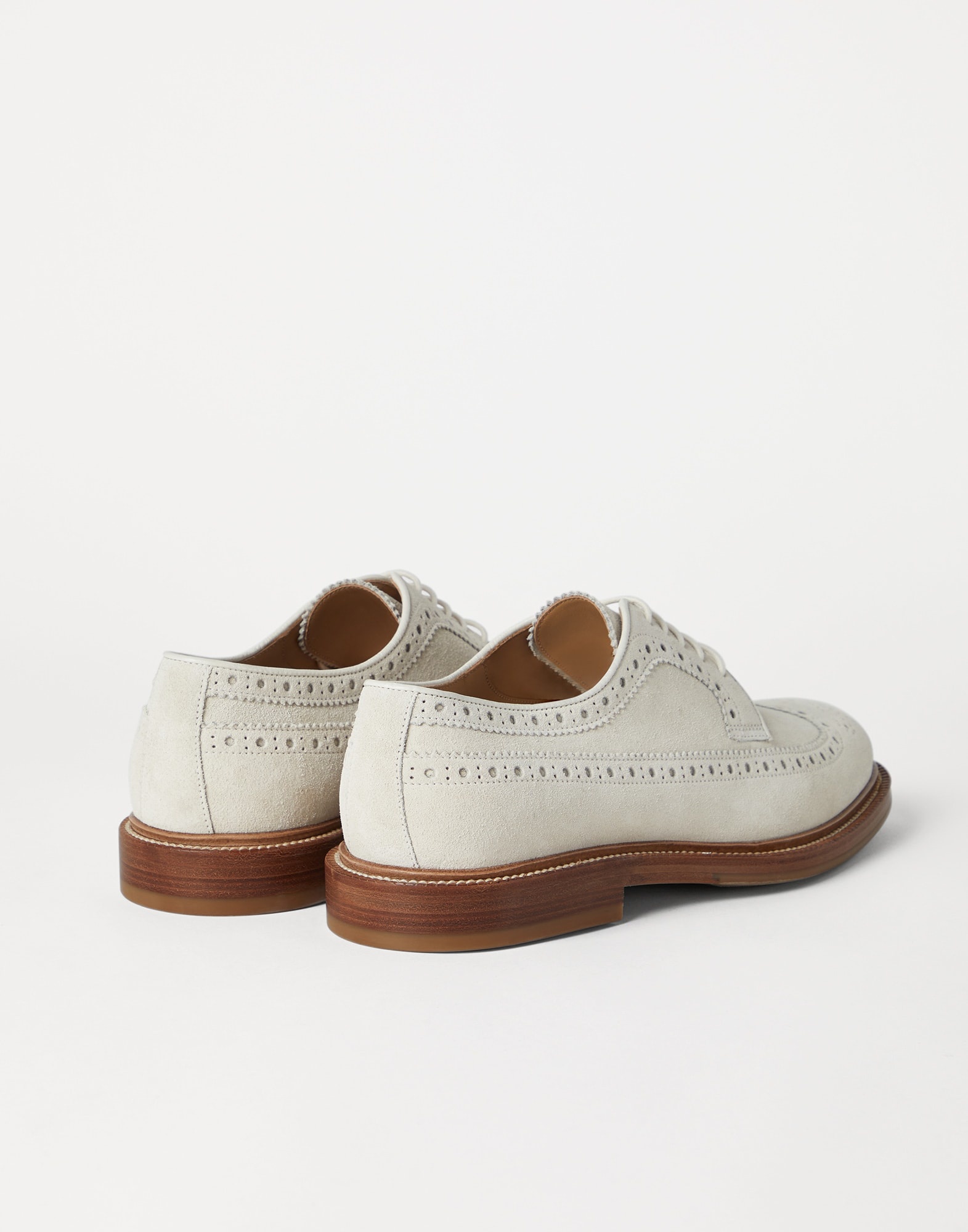 Suede longwing brogues - 2