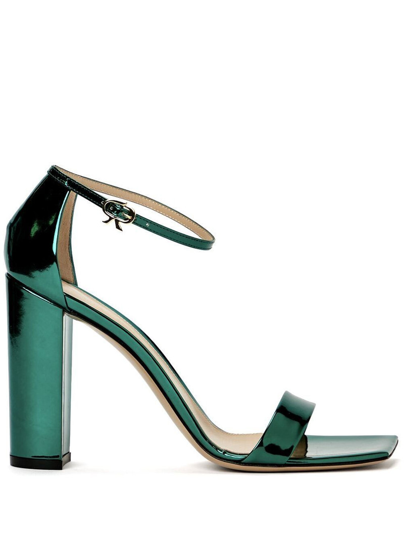 95mm patent leather sandals 1