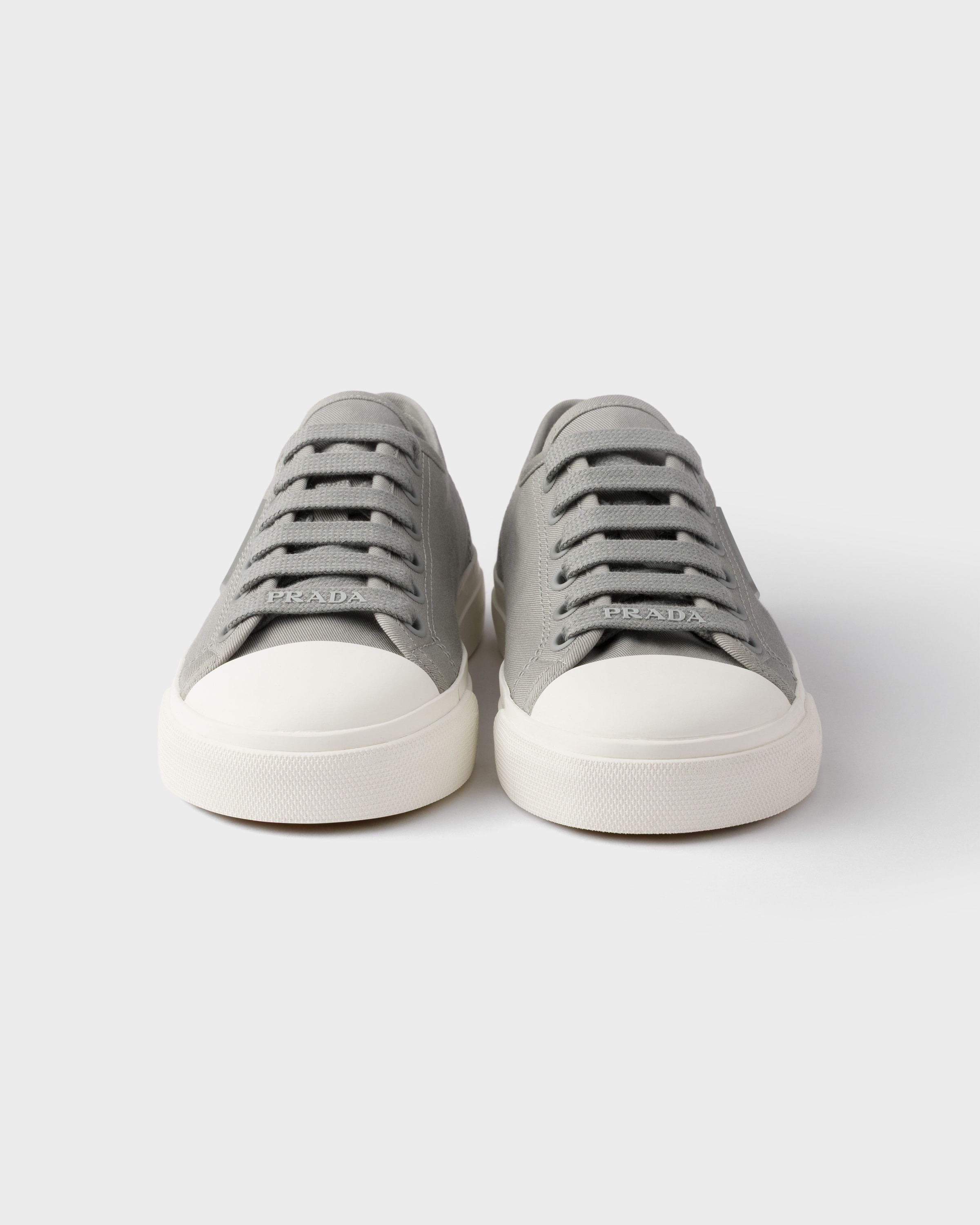 Cotton gabardine sneakers - 5