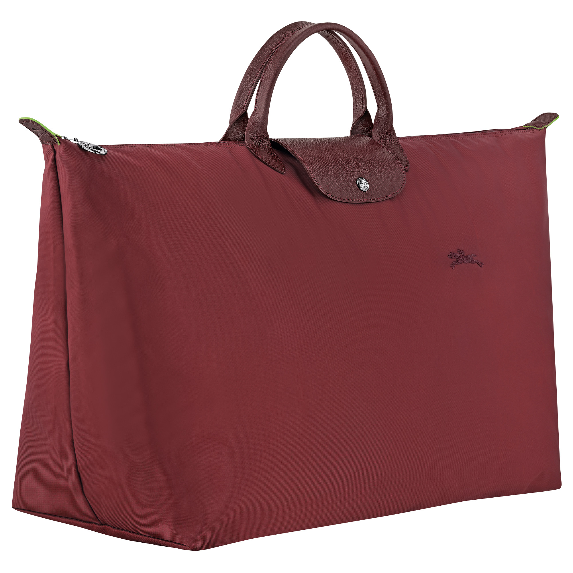 Le Pliage Green L Travel bag Pomegranate - Recycled canvas - 3