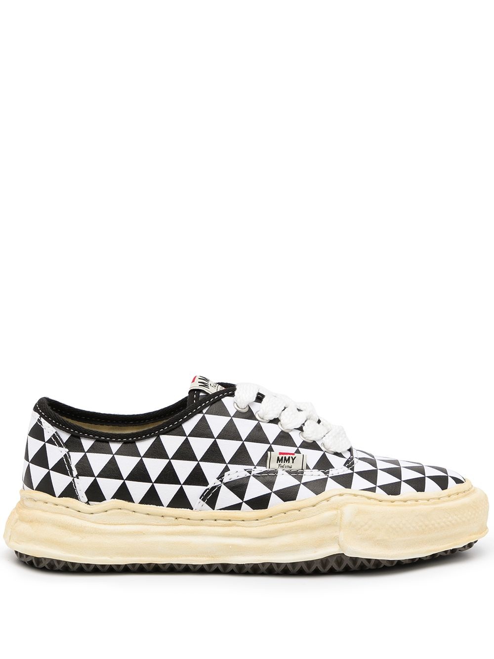 Baker geometric-print sneakers - 1