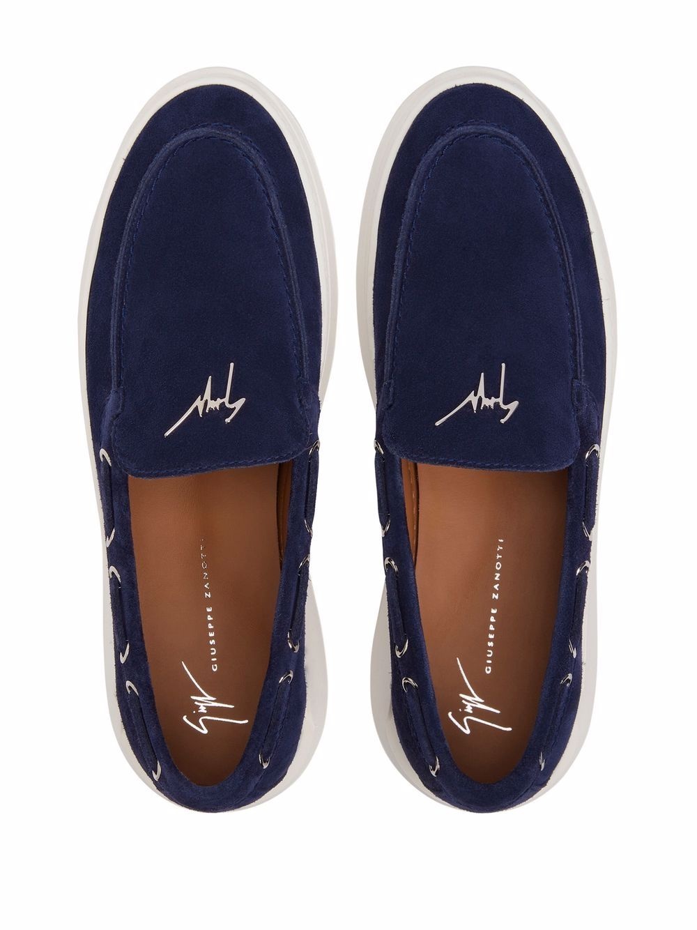 Conley navy loafers - 3