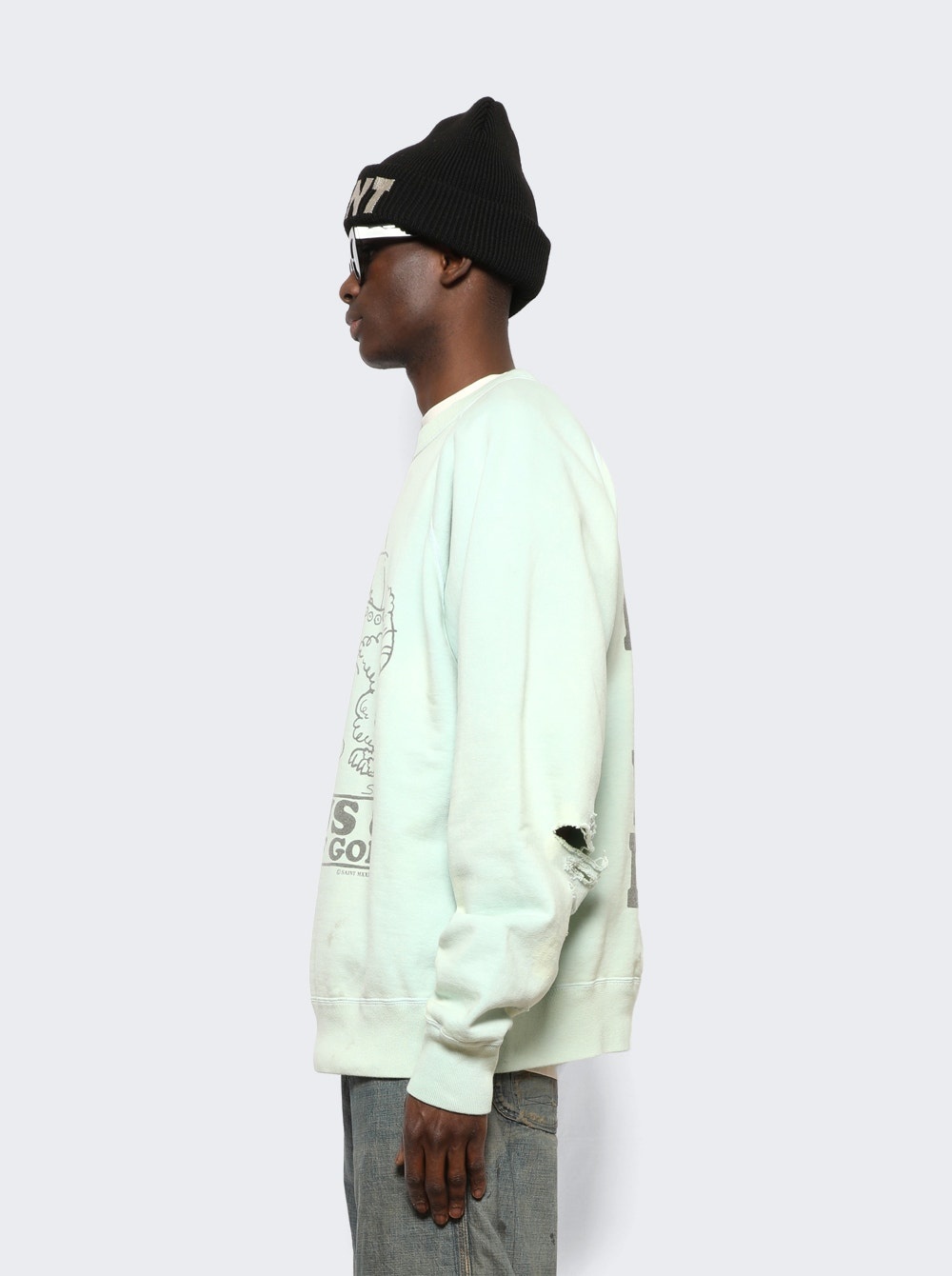 Jesus Sweatshirt Blue - 4
