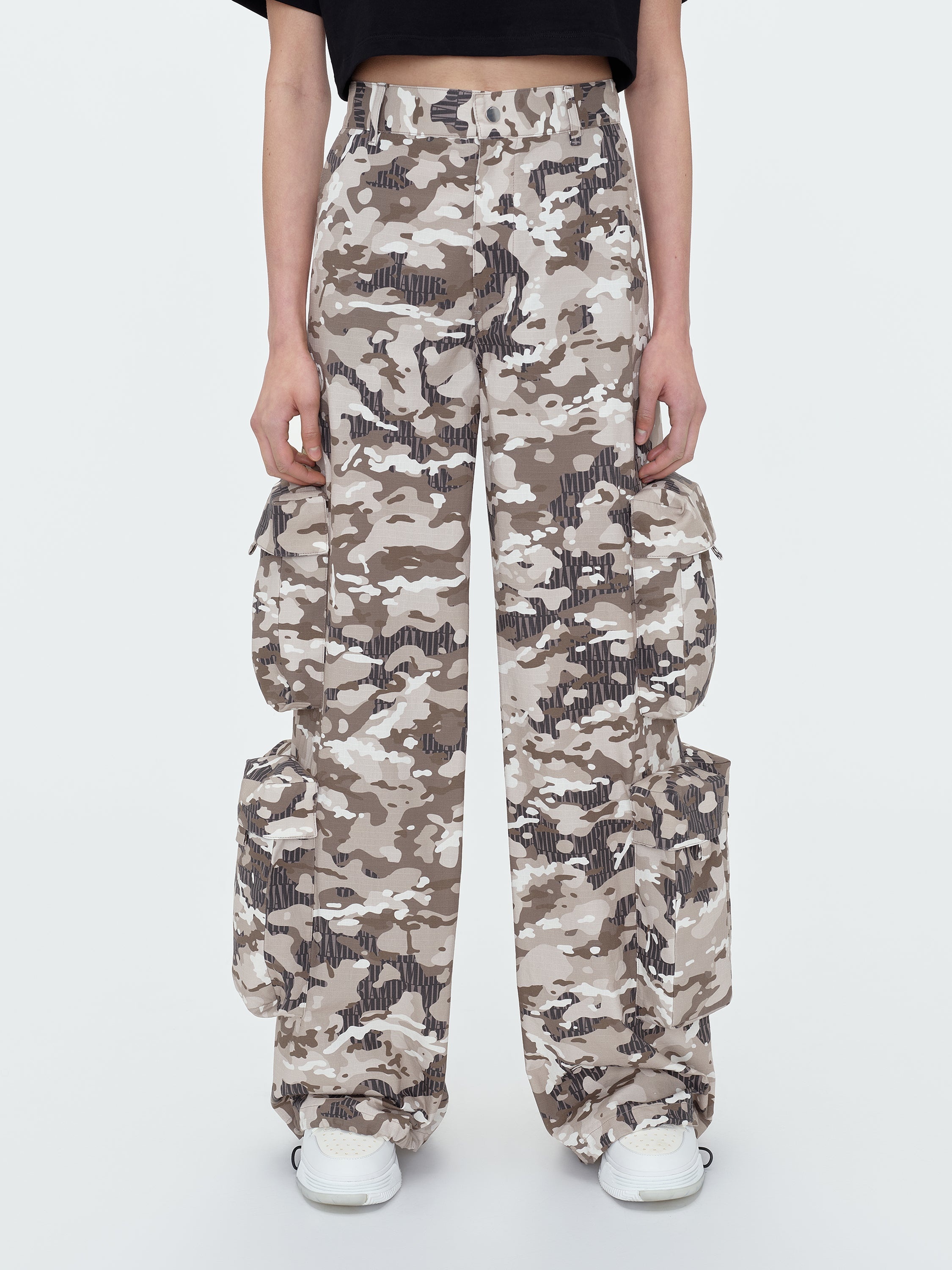 CAMO BAGGY CARGO TROUSER - 3