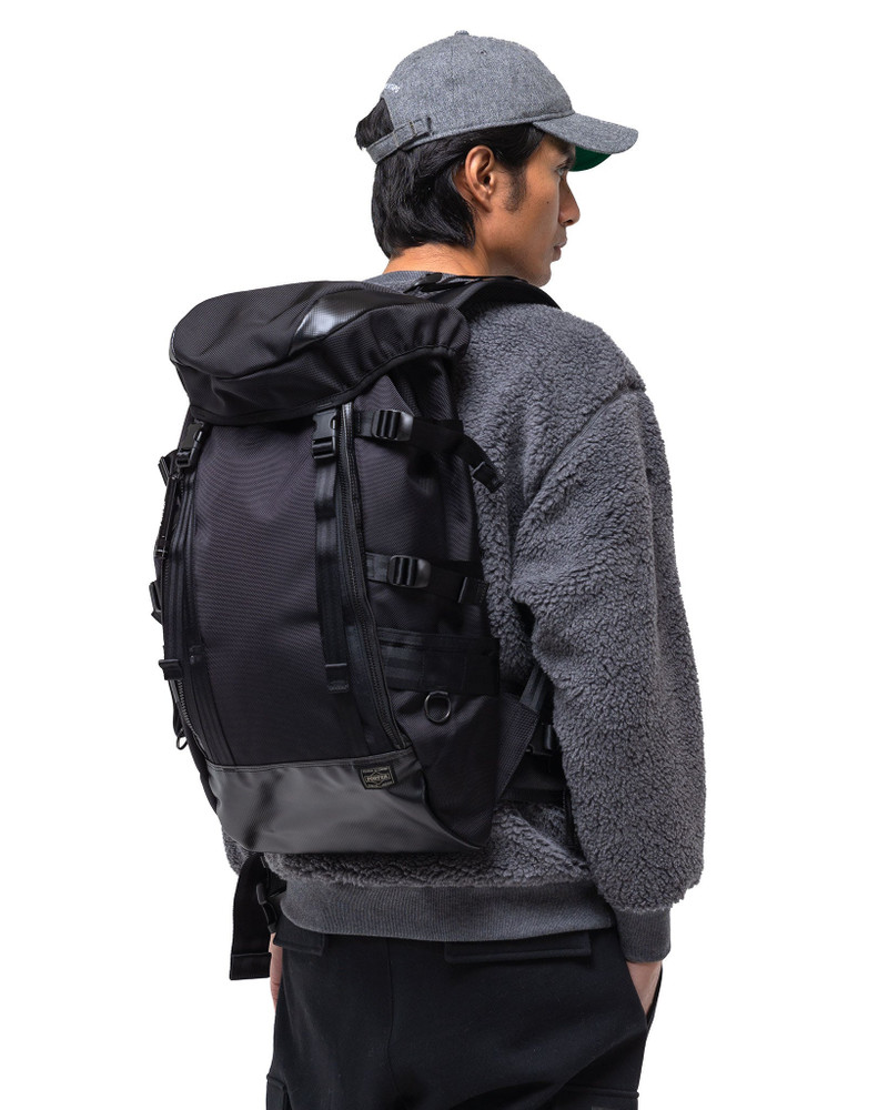 PORTER Heat Rucksack Black outlook
