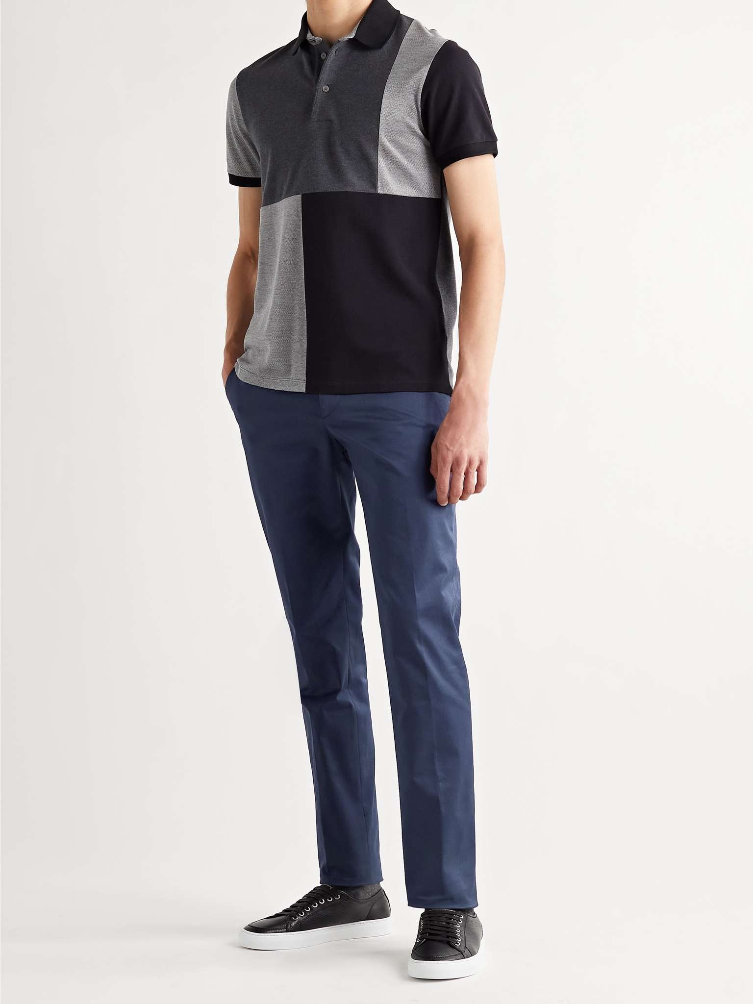 Slim-Fit Stretch-Cotton Twill Chinos - 2