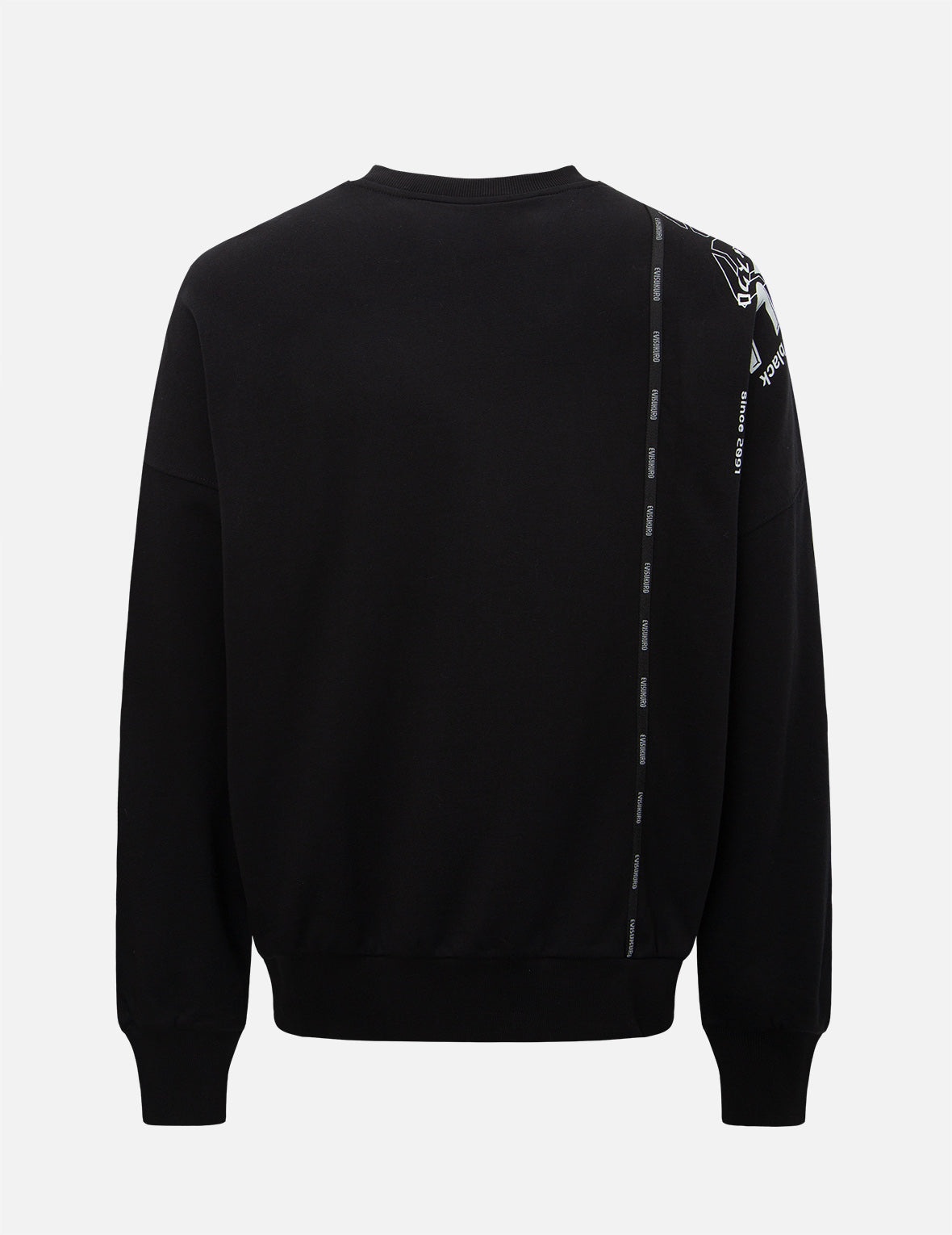 Logo Tape Oversized Sweatshirt - 2