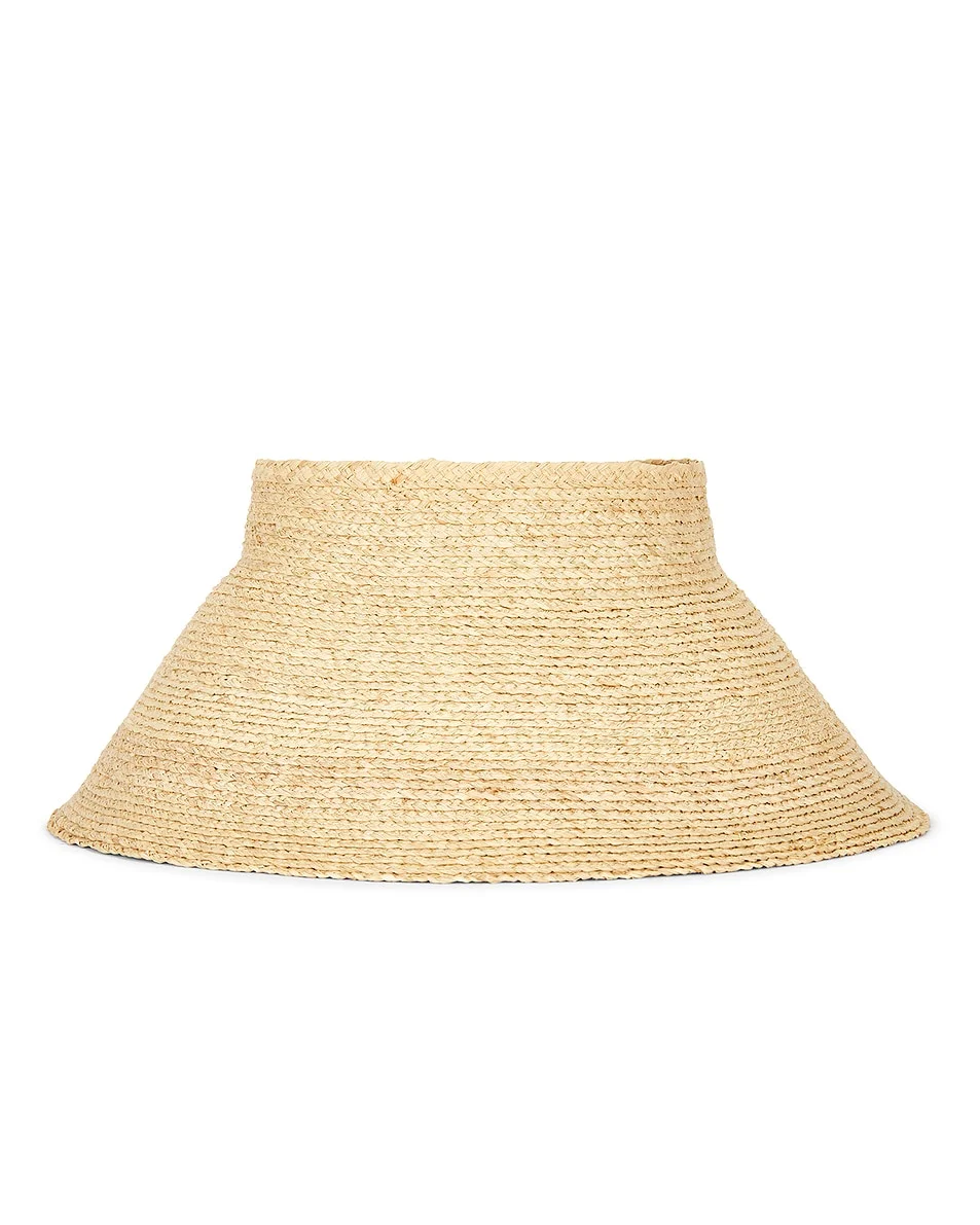 Shore Raffia Visor - 1
