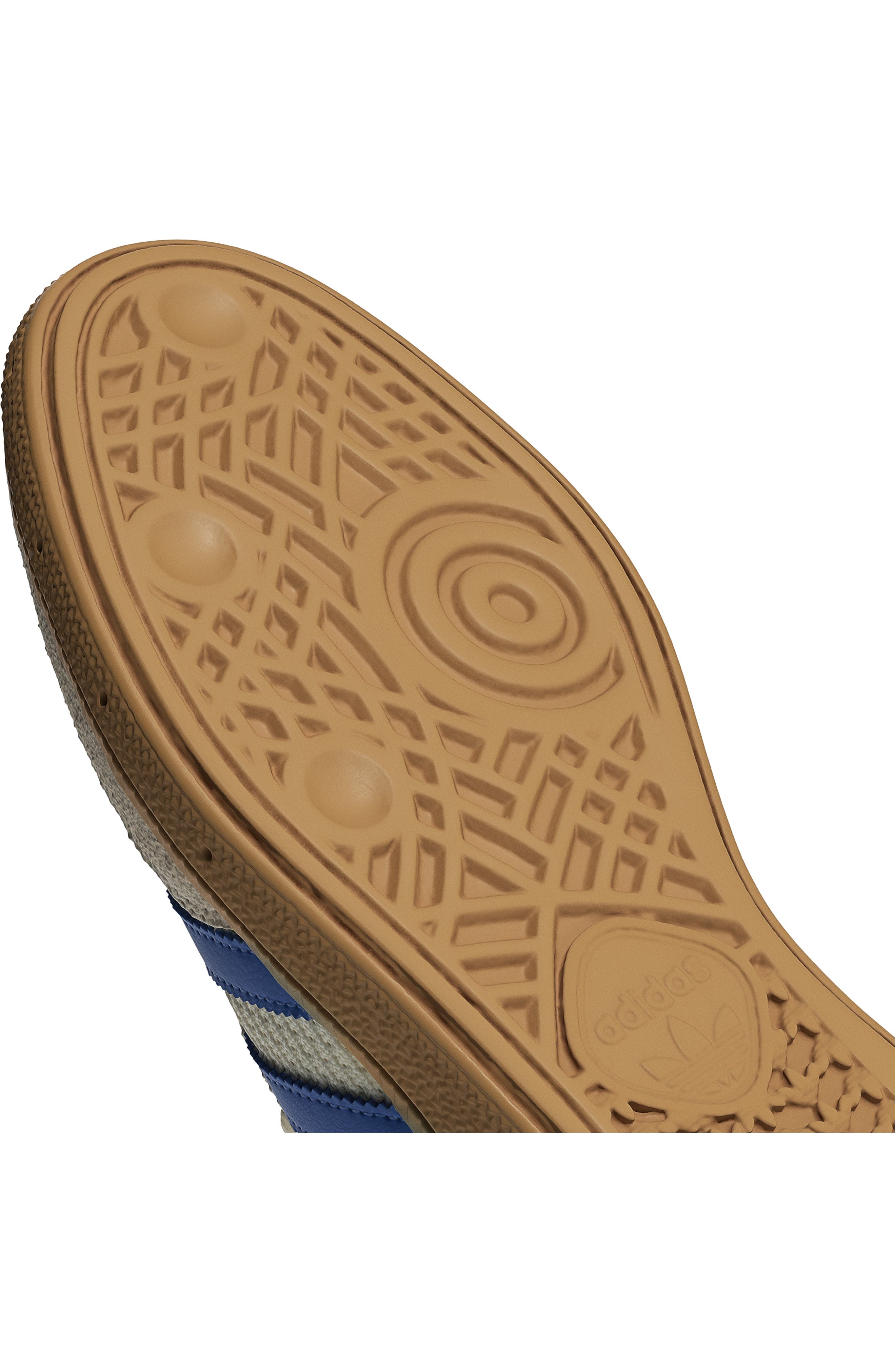 adidas Gender Inclusive Handball Spezial Sneaker in Cream White/Blue/Sandstone at Nordstrom - 9