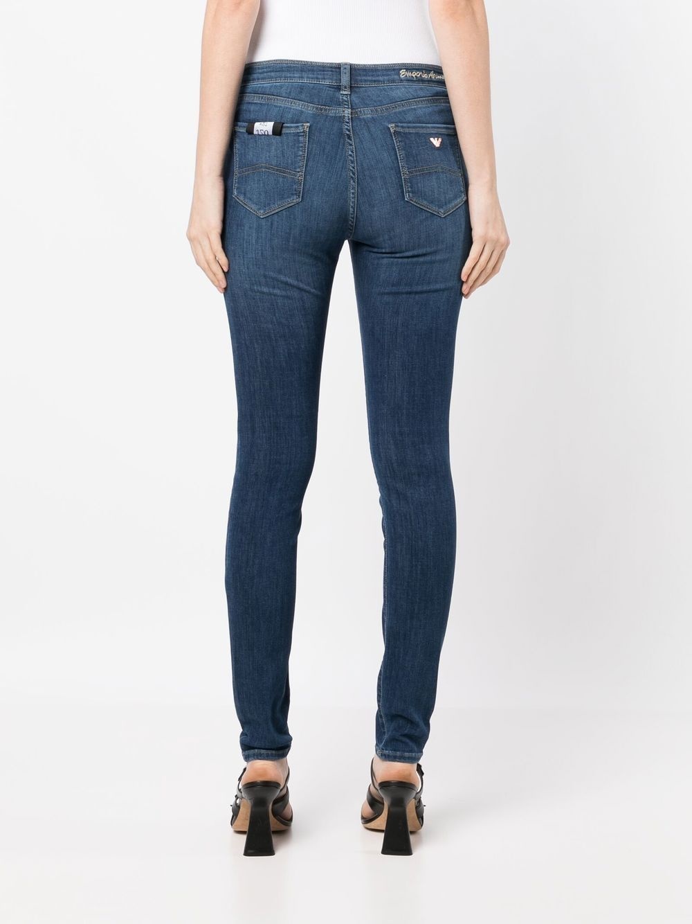 skinny-cut leg jeans - 4