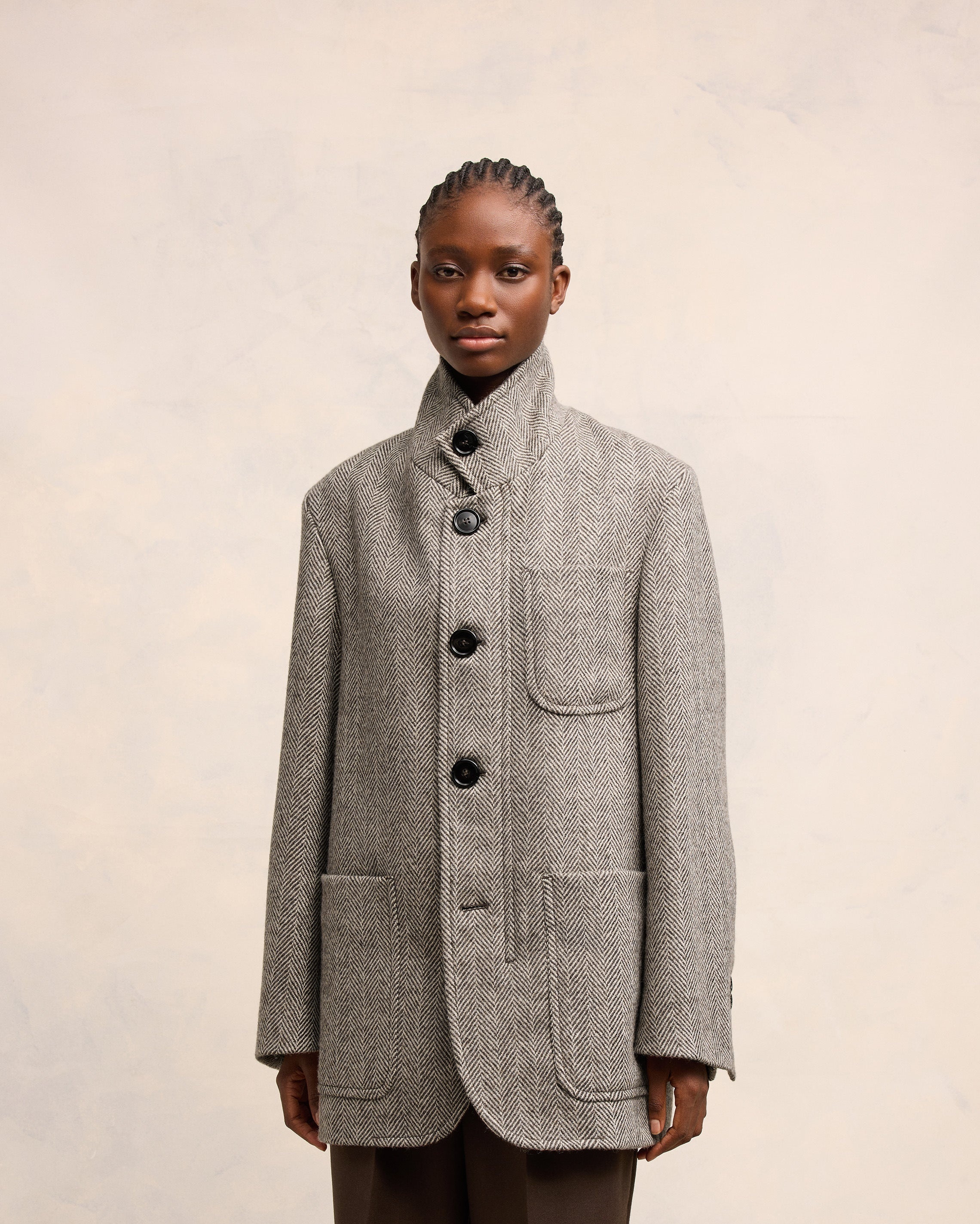 SHORT OVERSIZE COAT - 3