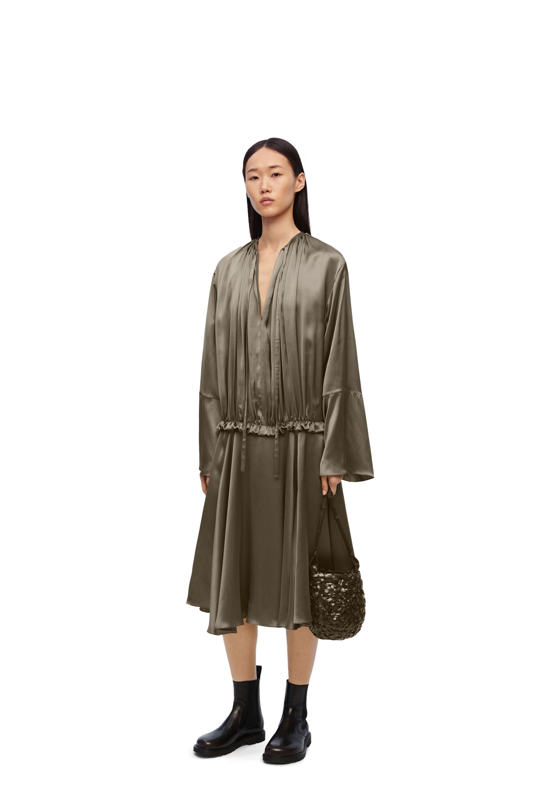 Tunic dress in viscose - 2