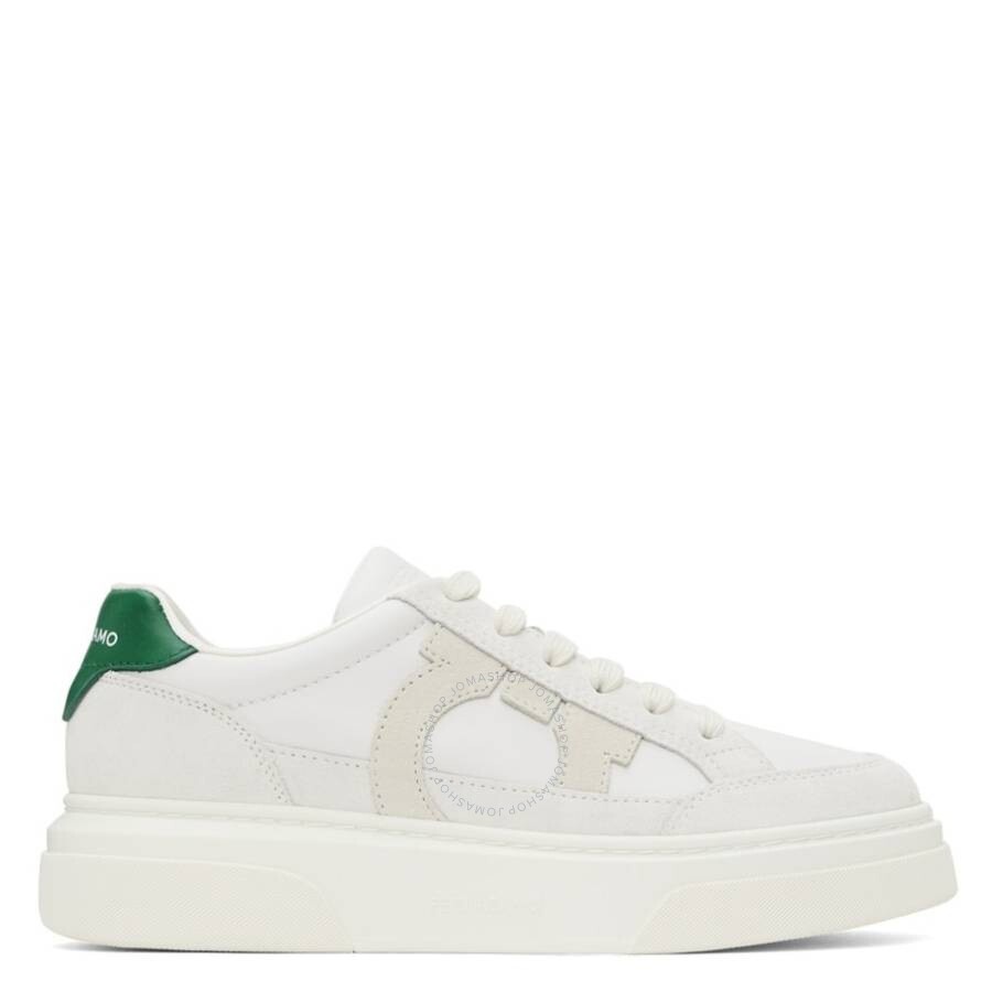 Ferragamo Cassina Gancini Outline Low-Top Sneakers - 1