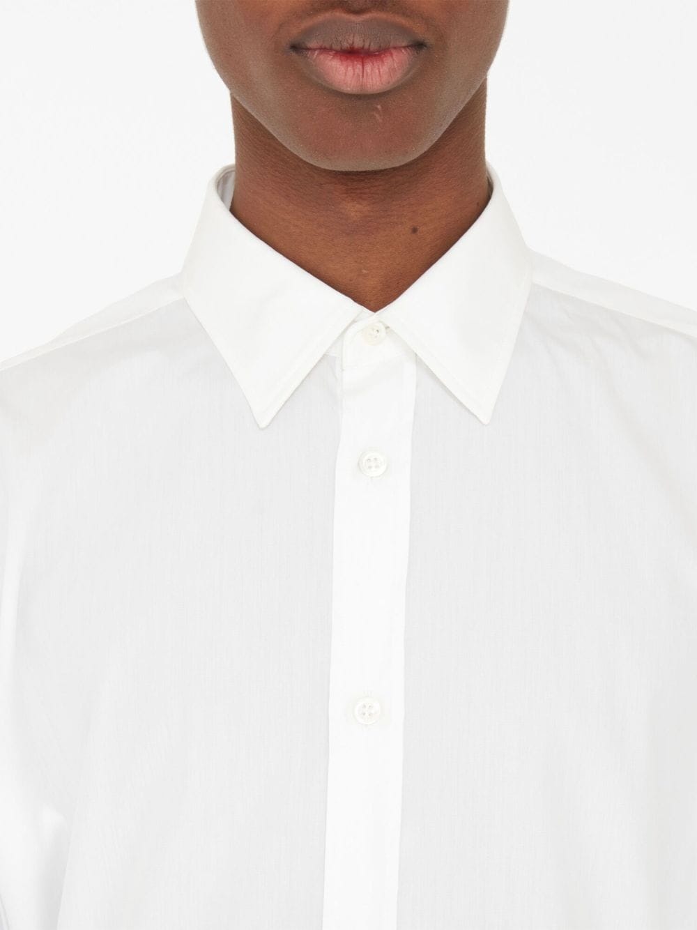 short-sleeved button-up shirt - 5