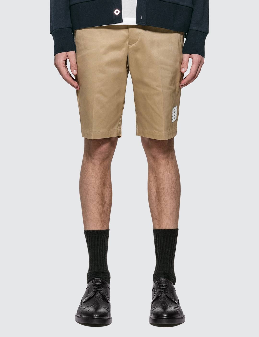 Unconstructed Chino Shorts - 1