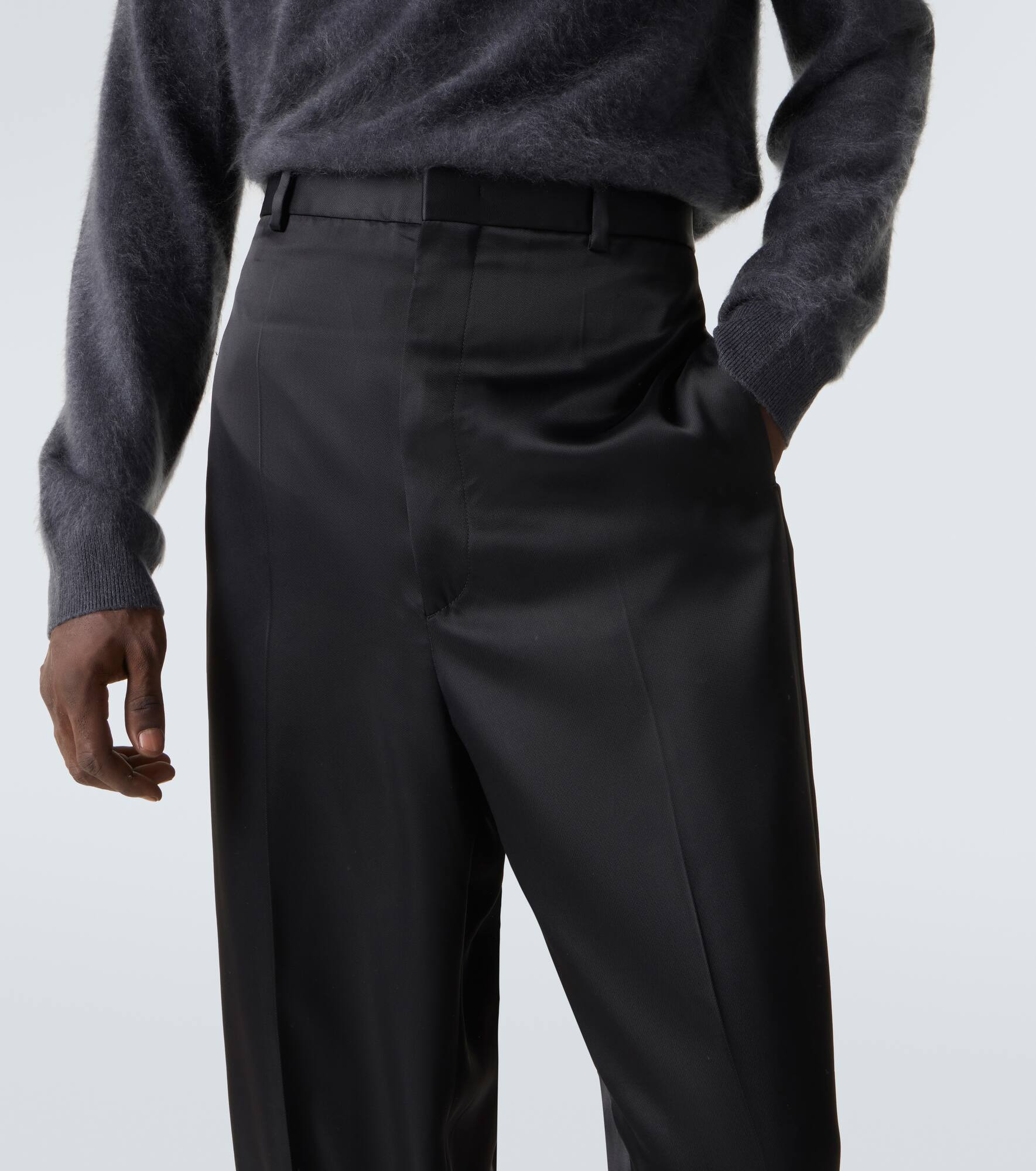 High-rise straight pants - 5