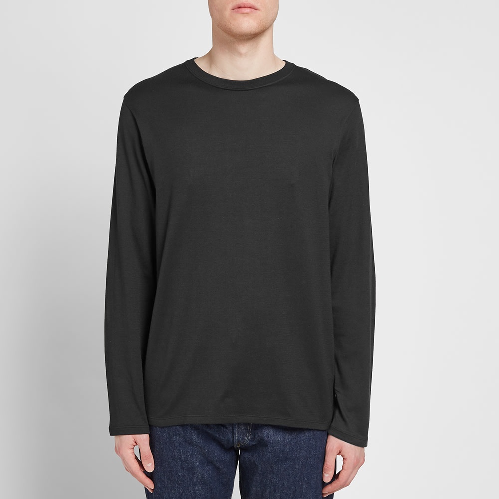 Nanamica CoolMax Loopwheel Long Sleeve Jersey Tee - 3