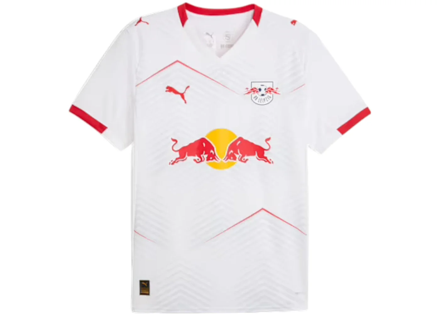 Puma RB Leipzig '25/'26 Home Jersey White/For All Time Red - 1