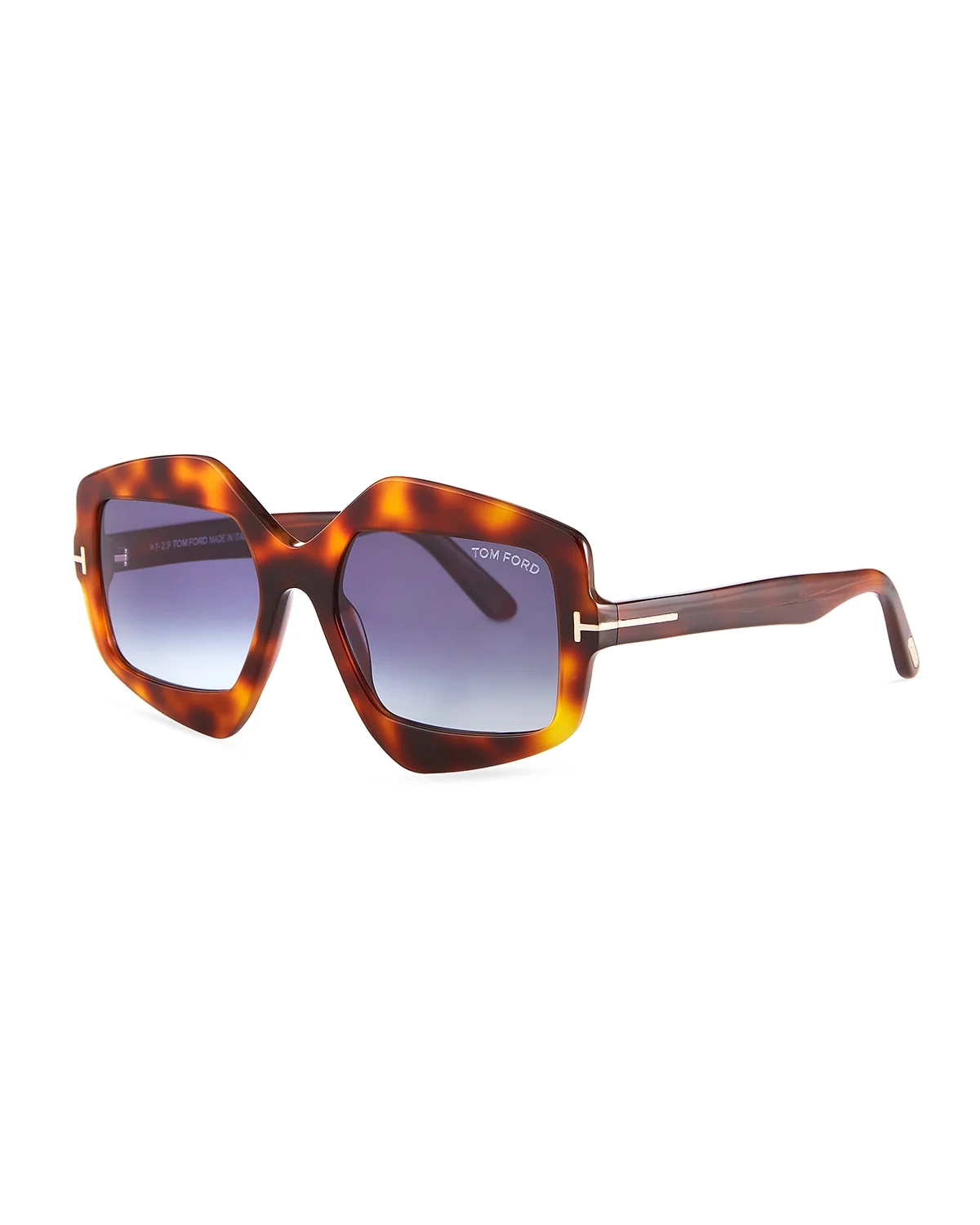 Tate Irregular Square Acetate Sunglasses - 1