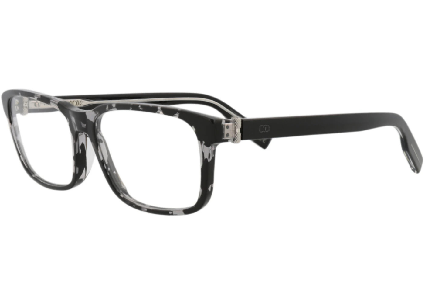 Dior Square-Frame Acetate Optical Frames Havana Havana Transparent (DM50016U-57-056) - 2