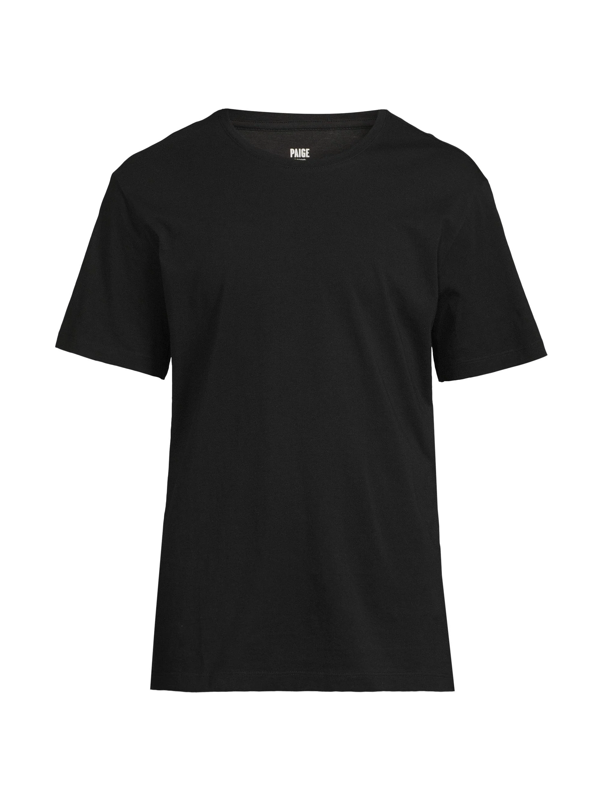 Men's Sorden Pima Cotton Crewneck T-Shirt - Black - 1