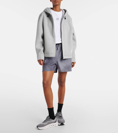 Loewe x On logo jersey hoodie outlook