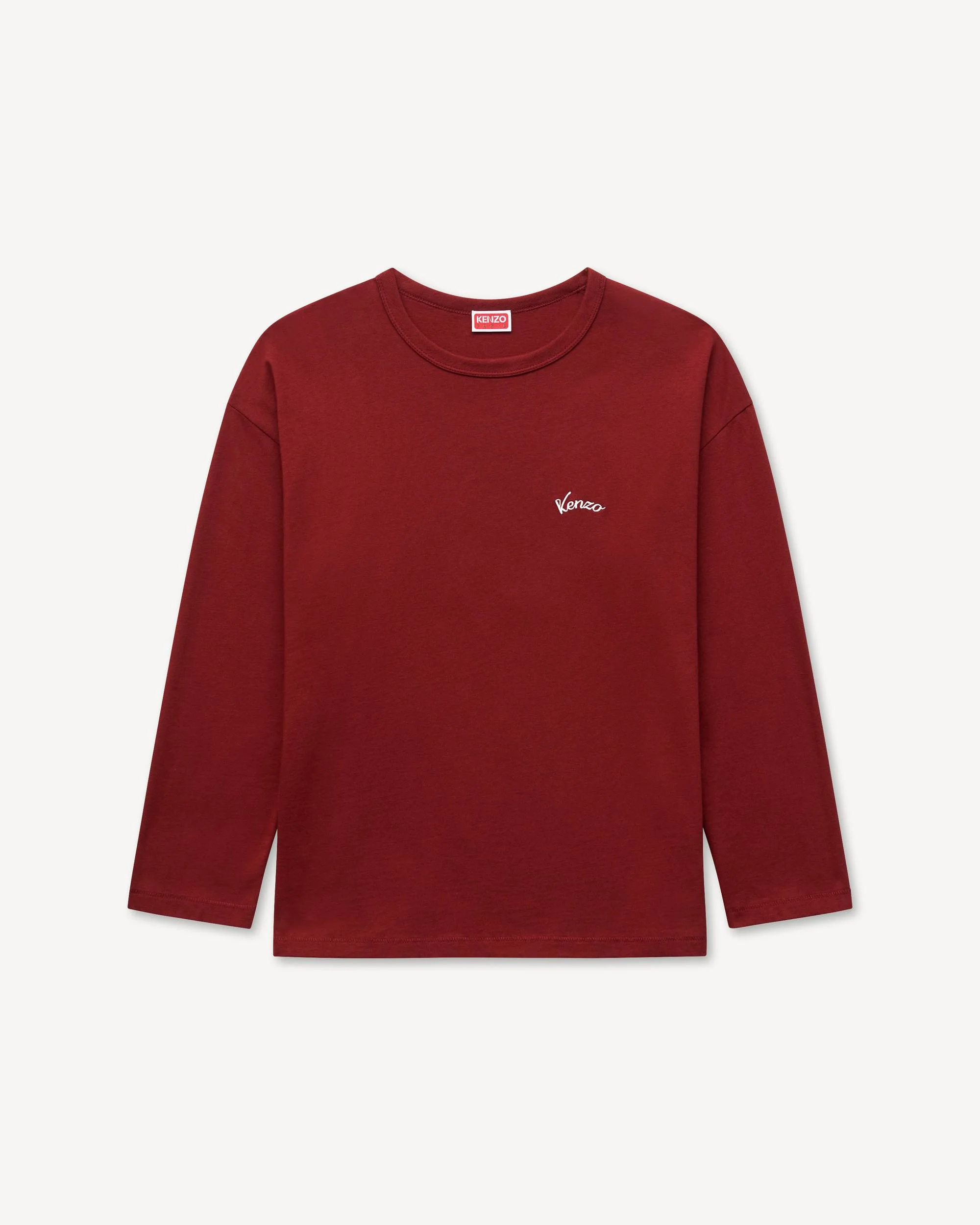 'KENZO Eiffel Tower Design' long sleeves T-shirt in cotton - 1