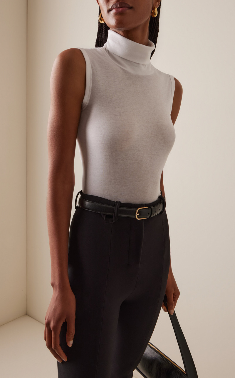 FLORE FLORE Dinah Cotton Tank Top white outlook