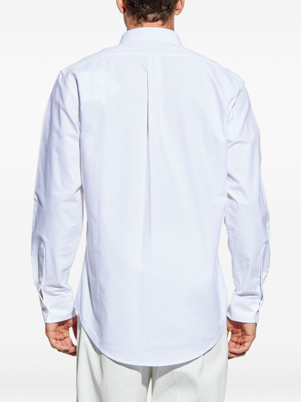 EMBROIDERED CHEST-POCKET SHIRT - 4