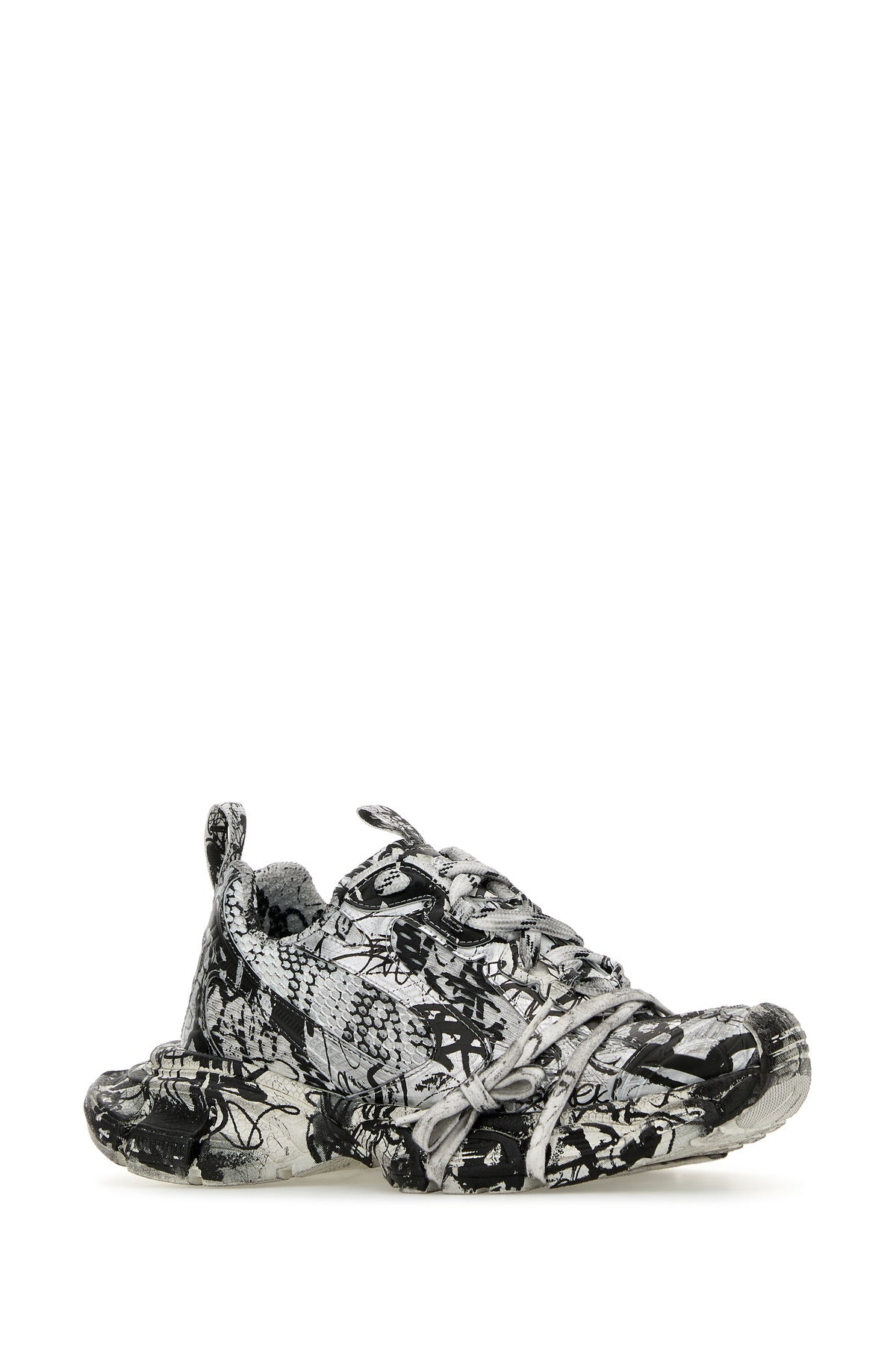 Printed mesh and rubber 3XL sneakers - 2