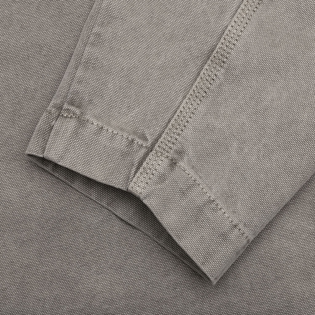 GARMENT DYE HOODIE - GREY - 6