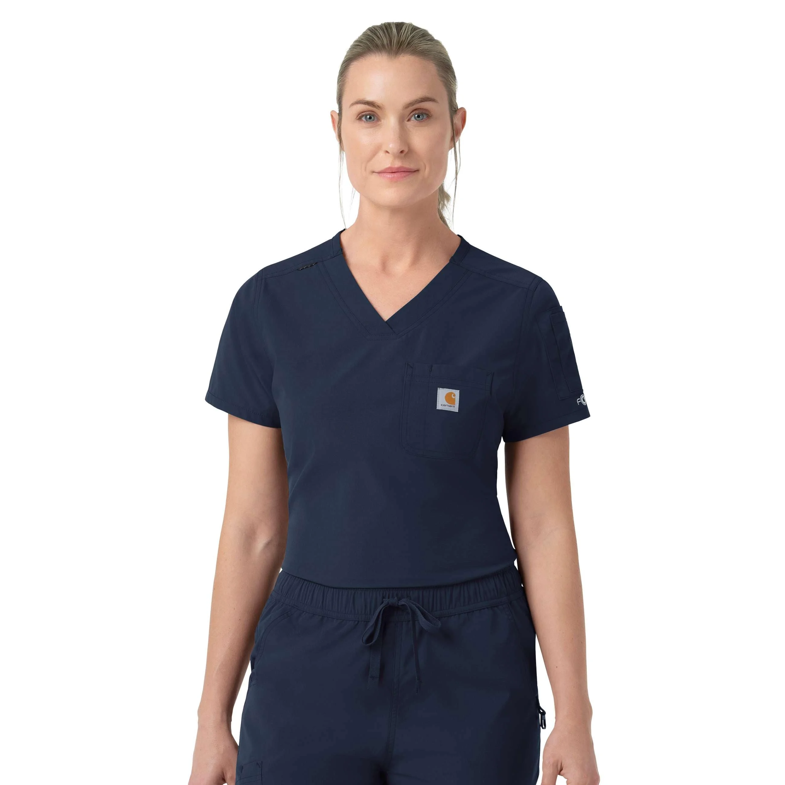 Women's Rugged Flex FLD Tuck-in Scrub Top - 1