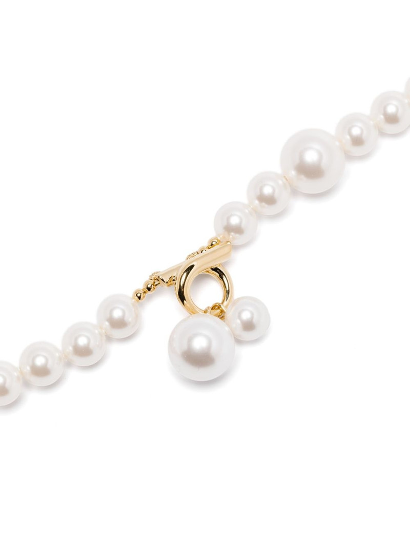 FERRAGAMO faux-pearl bracelet outlook