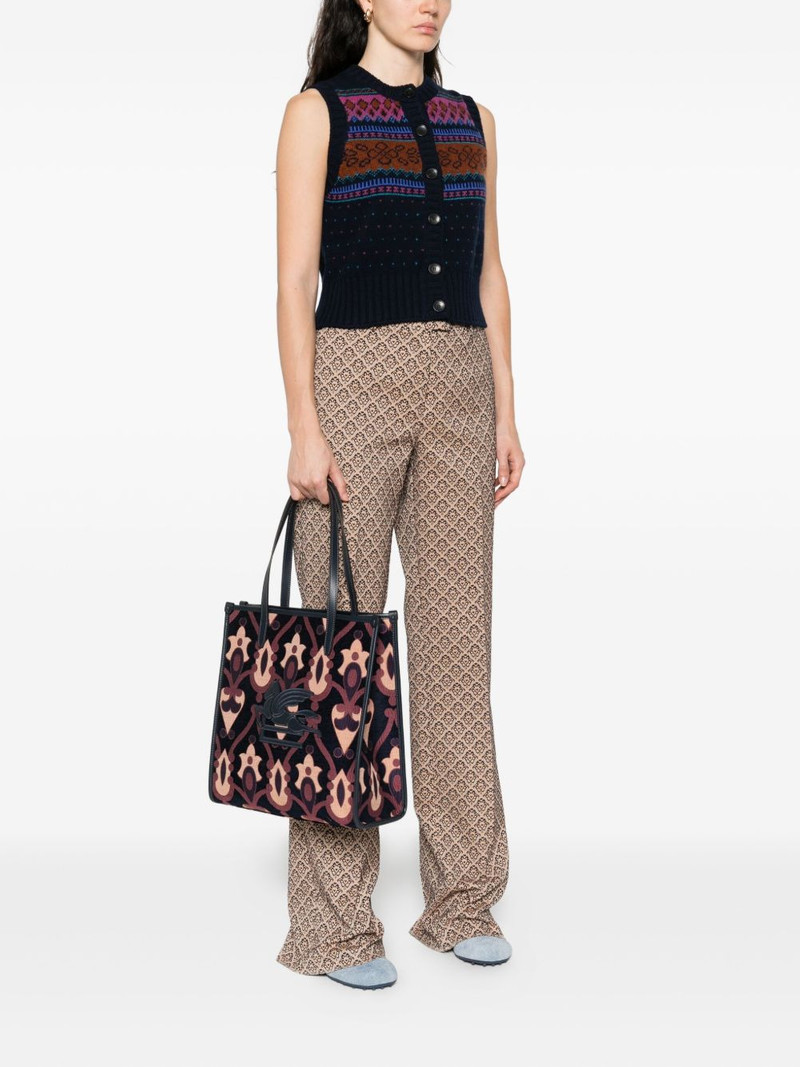 Etro Pegaso-motif tote bag outlook