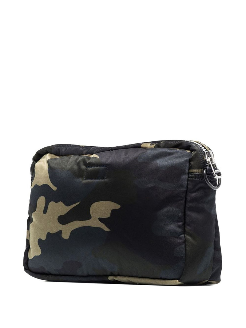 PORTER camouflage logo patch shoulder bag outlook