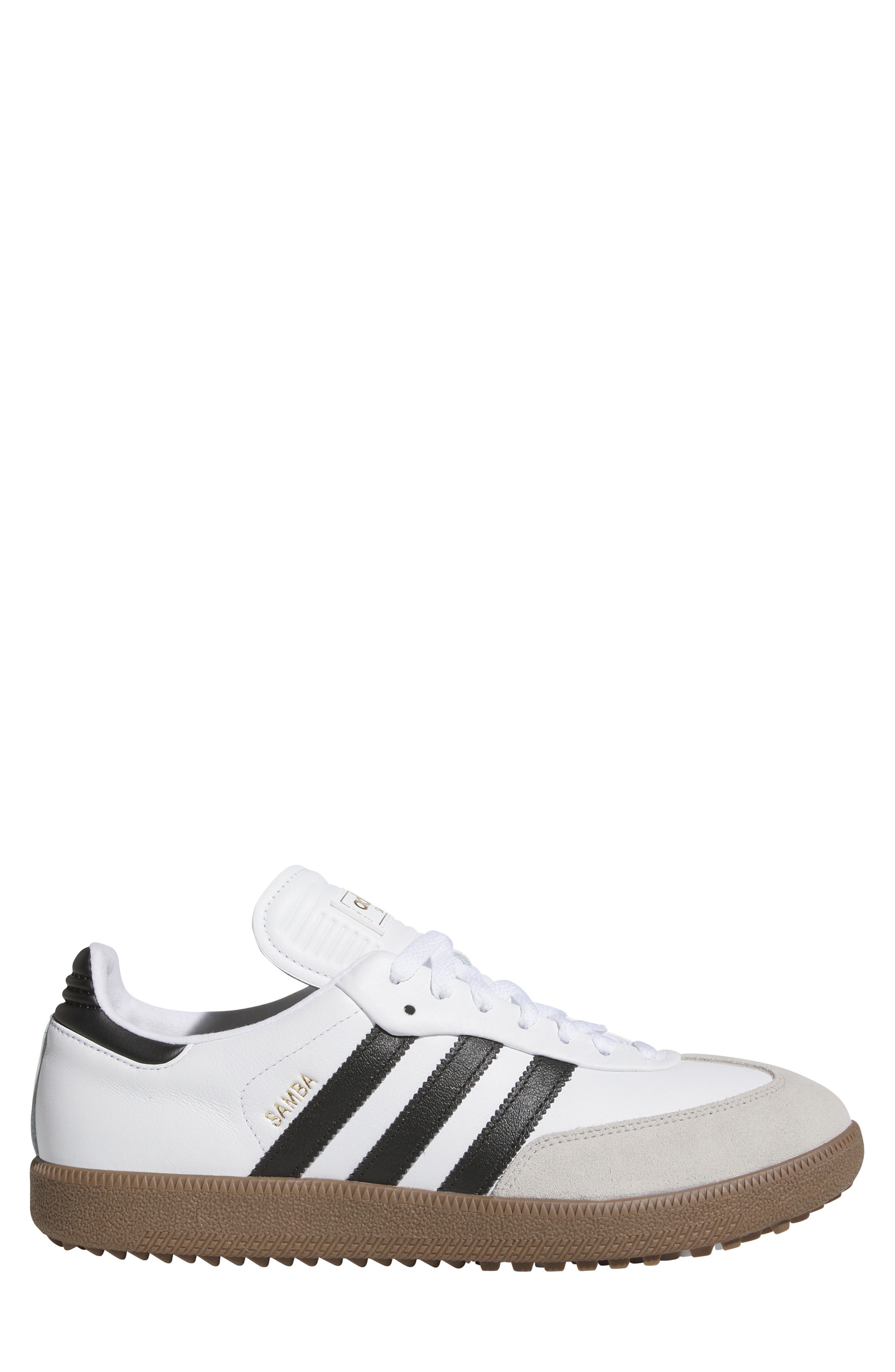 adidas Samba Lux Spikeless Golf Shoe in Ftwwht/cbl at Nordstrom - 3