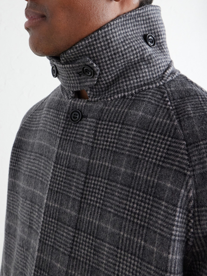 Graig Wool-Blend Checked Coat 5