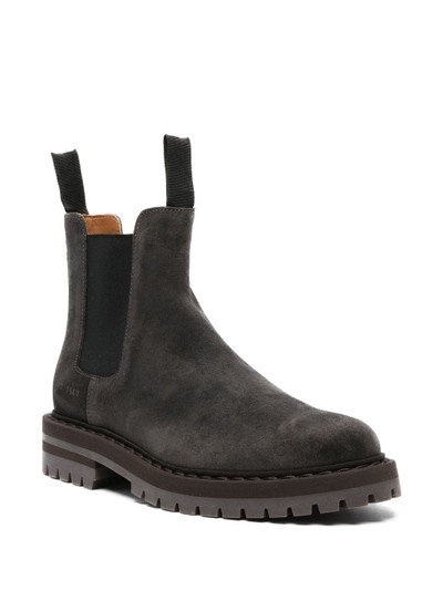 Common Projects Chelsea suede ankle boots outlook