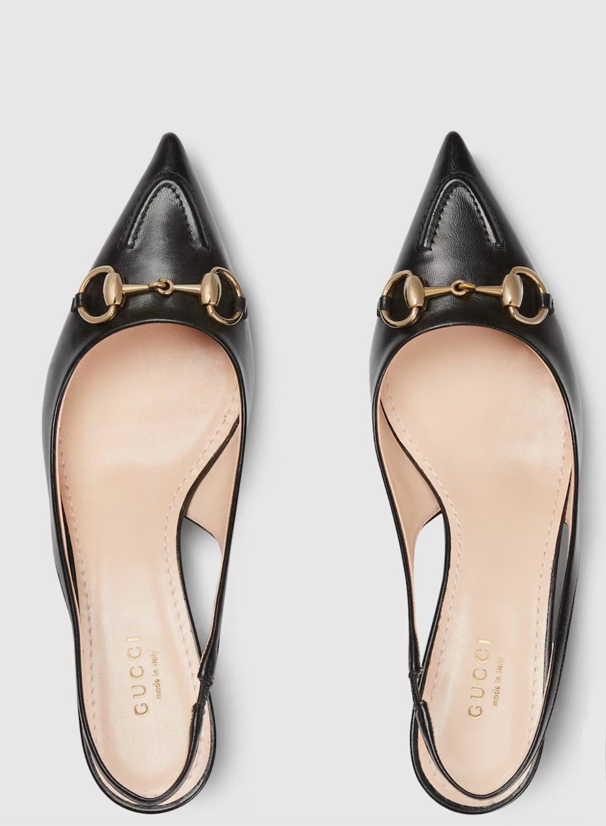 Gucci women’s Horsebit slingback pumps - 3