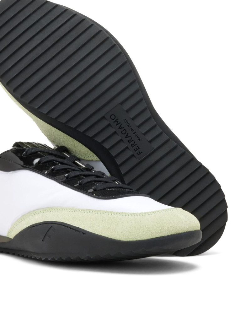 Detroit 1 suede-trimmed sneakers 4