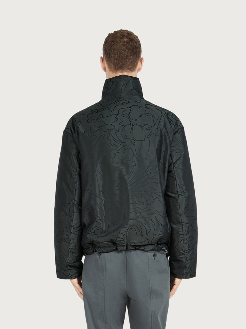 FEATHER QUILTED BLOUSON 3