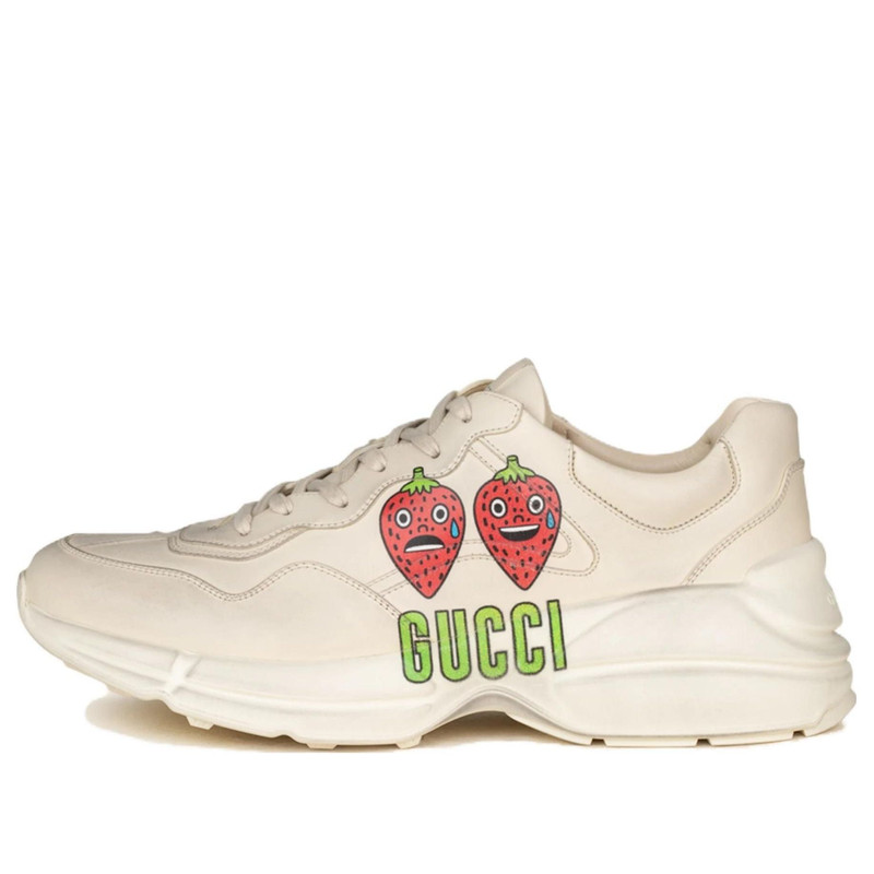 Gucci Rhyton GG Apple Sneakers 'Cream White Red' 699292-DRW00-9522 - 1