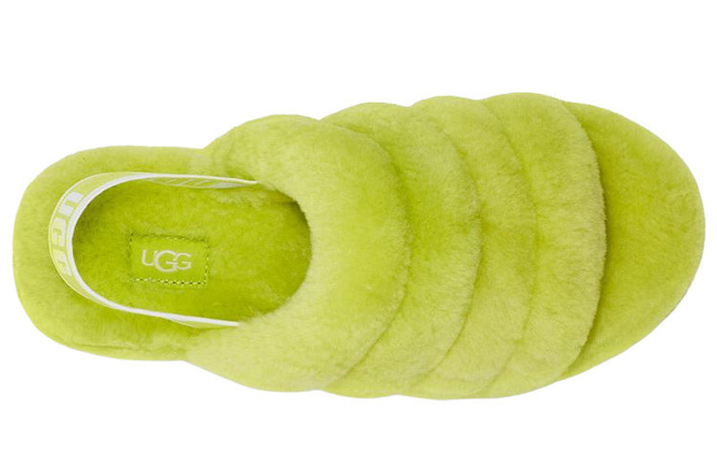 UGG (WMNS) UGG Fluff Yeah Slide 'Key Lime' 1095119-KLM outlook
