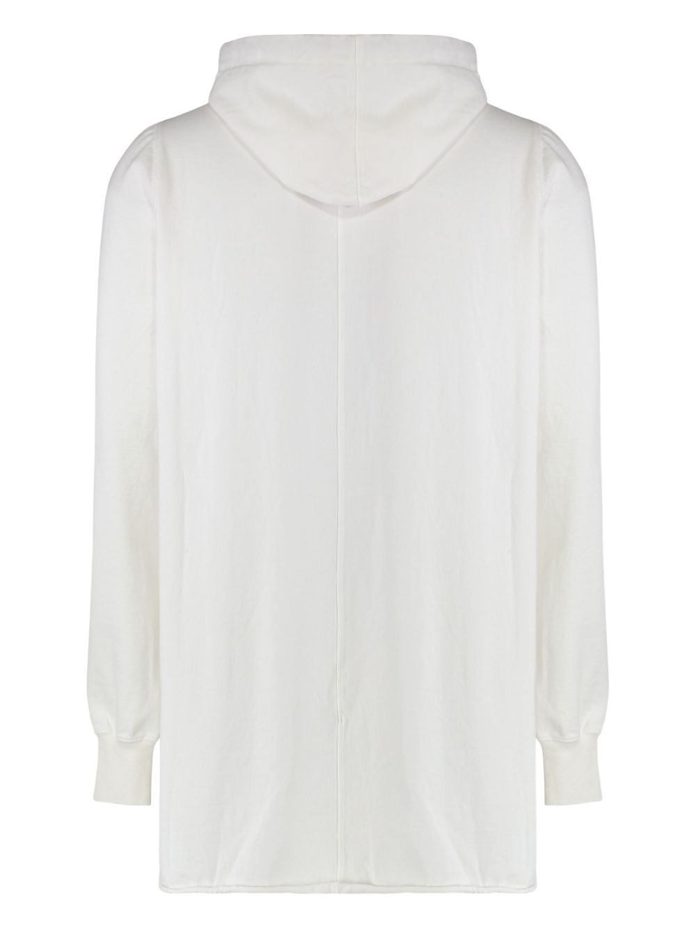 eyelet-detail hoodie - 2