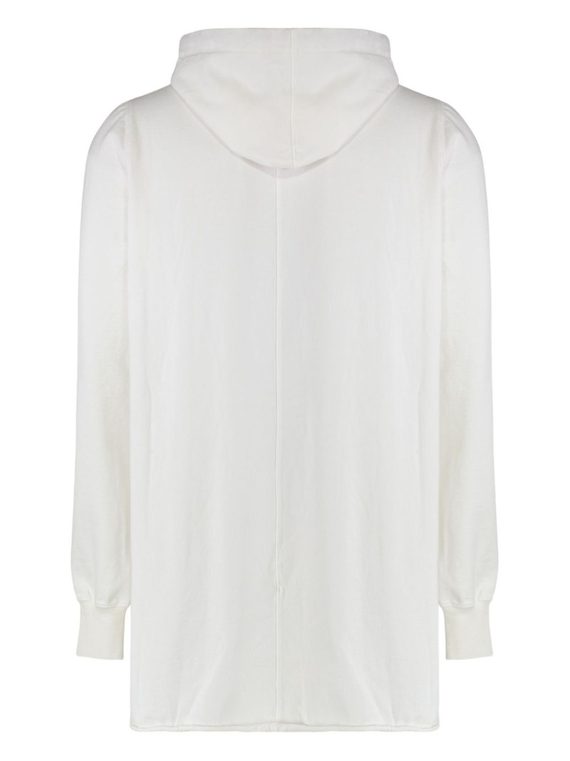 Rick Owens DRKSHDW eyelet-detail hoodie outlook